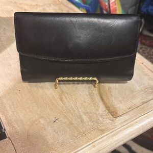 Coach Black Leather Wallet
